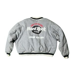 Vintage Hard Rock Bomber Jacket